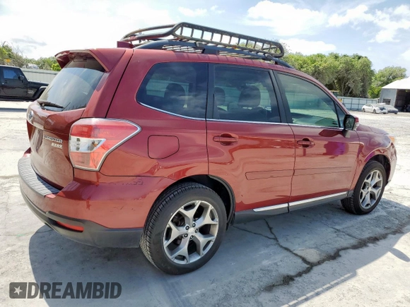 2016 Subaru Forester Touring z VIN JF2SJAXC7GH550028, wystawiony jako Copart lot #60405195 z przebiegiem 62 899 mil mil oraz Szkoda całkowita • Salvage title. Historia ofert i sprzedaży dostępna na DreamBid. Obrazek 3.