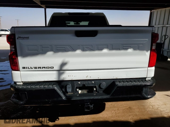 2020 Chevrolet Silverado 1500 Work Truck with VIN 1GCRYAEF0LZ167882, listed as a Copart auction lot 48070205 with 58,104 mi miles and Clean Title. Bid and sale history available at carsss.com. Image 6.