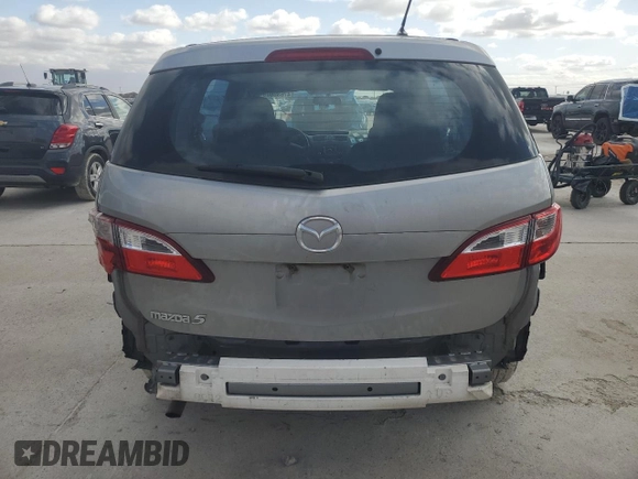 2013 Mazda 5 Sport with VIN JM1CW2BLXD0147334, listed as a Copart auction lot 47630605 with 149,625 mi miles and Salvage title. Bid and sale history available at DreamBid. Image 6.