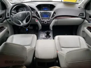 2016 Acura MDX with VIN 5FRYD4H25GB016824, listed as a Copart auction lot 44965175 with 109,308 mi miles and Salvage Title. Bid and sale history available at carsss.com. Image 8.