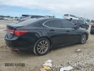 2019 Acura TLX with VIN 19UUB1F37KA009960, listed as a Copart auction lot 47013015 with 0 mi miles and Non Repairable. Bid and sale history available at carsss.com. Image 3.