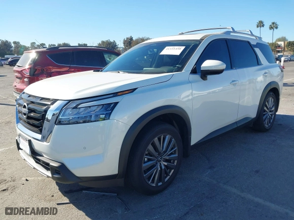 2024 Nissan Pathfinder SL with VIN 5N1DR3CB4RC306132, listed as a IAAI auction lot 41331450 with 2,245 mi miles. Bid and sale history available at carsss.com. Image 17.