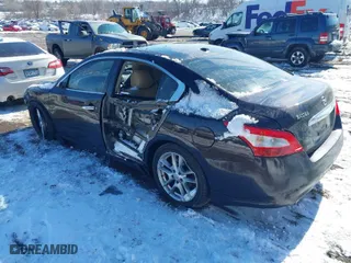 2011 Nissan Maxima 3.5 S with VIN 1N4AA5AP7BC802031, listed as a IAAI auction lot 41717937 with 143,548 mi miles. Bid and sale history available at carsss.com. Image 3.