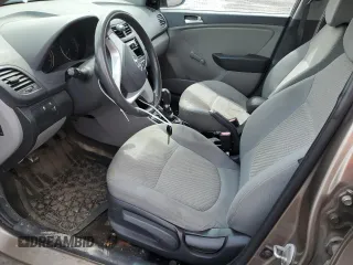 2013 Hyundai Accent GLS with VIN KMHCT4AE1DU336921, listed as a Copart auction lot 55350015 with 188,916 mi miles and Clean title. Bid and sale history available at DreamBid. Image 7.