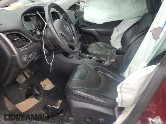 2019 Jeep Cherokee Limited with VIN 1C4PJMDX8KD218158, listed as a Copart auction lot 52881615 with 105,303 mi miles and Salvage Title. Bid and sale history available at DreamBid. Image 7.