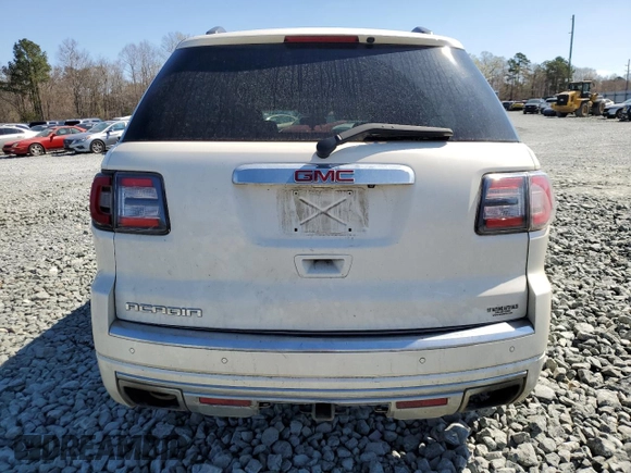 2014 GMC Acadia Denali with VIN 1GKKRTKD7EJ307333, listed as a Copart auction lot 49656815 with 184,523 mi miles and Salvage Title. Bid and sale history available at carsss.com. Image 6.