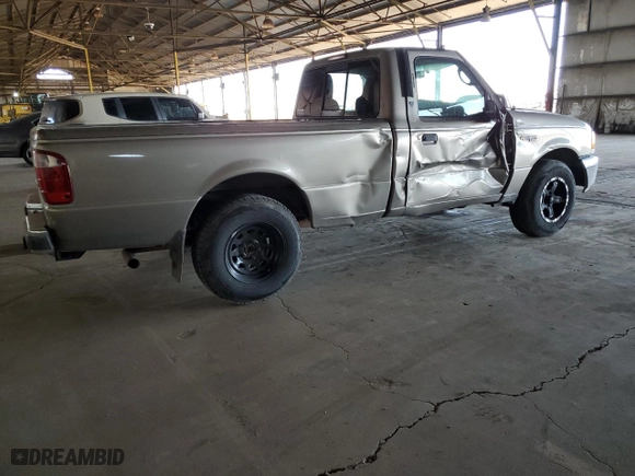 2005 Ford Ranger XL with VIN 1FTYR10U85PA16351, listed as a Copart auction lot 52052325 with 143,644 mi miles and Clean Title. Bid and sale history available at carsss.com. Image 3.