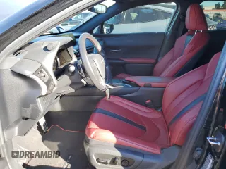 2021 Lexus UX with VIN JTHE9JBH0M2036963, listed as a Copart auction lot 82687744 with 24,857 mi miles and Salvage Title. Bid and sale history available at carsss.com. Image 7.