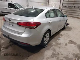 2017 Kia Forte LX with VIN 3KPFK4A78HE141215, listed as a IAAI auction lot 41859046 with 146,810 mi miles. Bid and sale history available at carsss.com. Image 4.