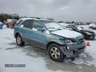 2003 Kia Sorento LX with VIN KNDJC733135076683, listed as a Copart auction lot 45785365 with 0 mi miles and Salvage Title. Bid and sale history available at carsss.com. Image 4.