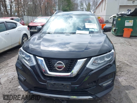 2017 Nissan Rogue S with VIN JN8AT2MV6HW255018, listed as a IAAI auction lot 41982834 with 93,599 mi miles and . Bid and sale history available at carsss.com. Image 6.