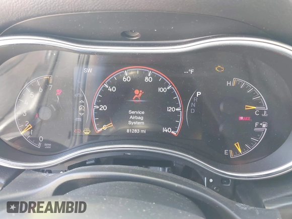 2019 Jeep Grand Cherokee Laredo E with VIN 1C4RJFAG2KC855108, listed as a IAAI auction lot 41780277 with 81,283 mi miles and . Bid and sale history available at DreamBid. Image 7.