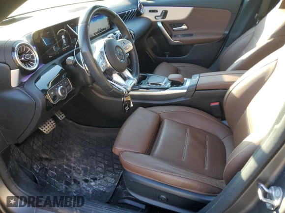 2022 Mercedes-Benz CLA 35 AMG with VIN W1K5J5BB9NN288762, listed as a Copart auction lot 42635445 with 25,782 mi miles and Salvage Title. Bid and sale history available at DreamBid. Image 7.