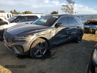 2024 Genesis GV70 3.5T Sport with VIN 5NMMCDTC2RH004120, listed as a Copart auction lot 48068715 with 32,752 mi miles and Salvage Title. Bid and sale history available at carsss.com. Image 1.