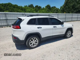 2017 Jeep Cherokee Sport z VIN 1C4PJLAB5HW503271, wystawiony jako Copart lot #58345205 z przebiegiem 125 311 mil mil oraz Szkoda całkowita • Salvage title. Historia ofert i sprzedaży dostępna na DreamBid. Obrazek 3.