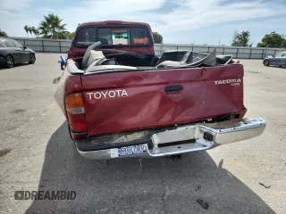 1999 Toyota Tacoma with VIN 4TAVL52N7XZ549666, listed as a Copart auction lot 58861885 with 326,363 mi miles and Salvage title. Bid and sale history available at DreamBid. Image 6.