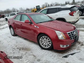 2012 Cadillac CTS with VIN 1G6DM5E3XC0145916, listed as a Copart auction lot 47287295 with 146,221 mi miles and Salvage Title. Bid and sale history available at DreamBid. Image 4.