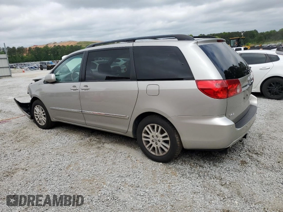 2008 Toyota Sienna XLE with VIN 5TDZK22C78S110833, listed as a Copart auction lot 54418805 with 80,616 mi miles and Salvage Title. Bid and sale history available at DreamBid. Image 2.