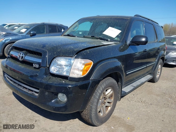 2006 Toyota Sequoia Limited with VIN 5TDBT48AX6S268046, listed as a IAAI auction lot 41880111 with 312,707 mi miles. Bid and sale history available at carsss.com. Image 19.