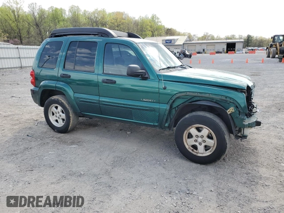 2004 Jeep Liberty Limited with VIN 1J4GL58K94W177748, listed as a Copart auction lot 54053215 with 95,471 mi miles and Salvage Title. Bid and sale history available at carsss.com. Image 4.