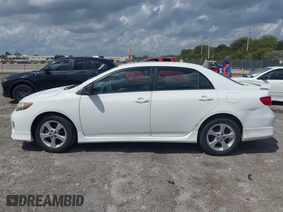 2013 Toyota Corolla L with VIN 5YFBU4EEXDP089483, listed as a IAAI auction lot 41923860 with 108,886 mi miles. Bid and sale history available at carsss.com. Image 14.