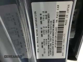 2021 Mazda 3 Premium Plus с VIN JM1BPBNY0M1334883, выставлен на аукционе Copart как лот 85558544 с пробегом 70 178 миль миль и Списание • Salvage title. История ставок и продаж доступна на DreamBid. Изображение 13.