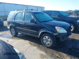 2005 Honda CR-V LX with VIN JHLRD68555C014550, listed as a IAAI auction lot 41986080 with 263,617 mi miles and . Bid and sale history available at carsss.com. Image 1.