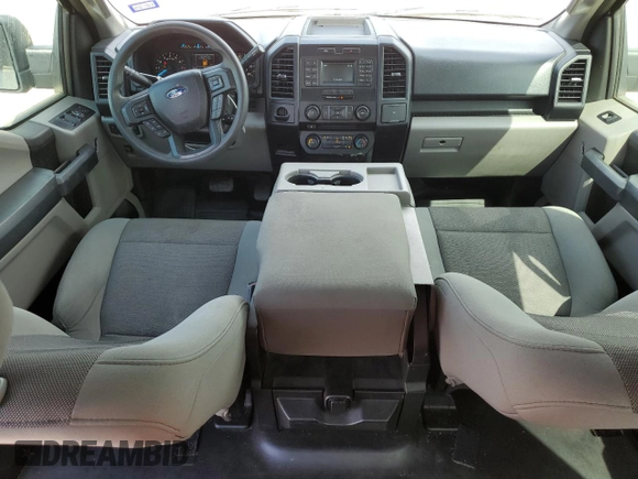 2017 Ford F-150 XL with VIN 1FTEW1C88HKE35781, listed as a Copart auction lot 51852305 with 91,412 mi miles and Salvage Title. Bid and sale history available at carsss.com. Image 8.