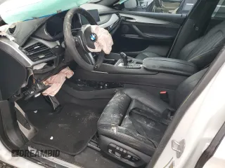 2016 BMW X6 xDrive50i z VIN 5UXKU6C50G0R34434, wystawiony jako Copart lot #44706075 z przebiegiem Nie podano mil oraz Szkoda całkowita • Salvage title. Historia ofert i sprzedaży dostępna na DreamBid. Obrazek 7.