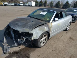 2006 Audi A4 3.0L with VIN WAUDT48HX6K001760, listed as a IAAI auction lot 41803059 with 1 mi miles. Bid and sale history available at carsss.com. Image 2.