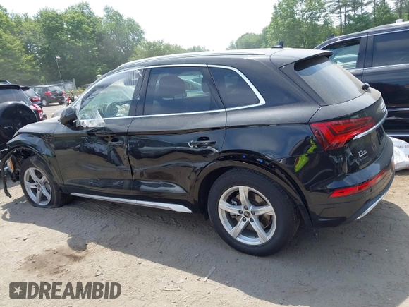 2023 Audi Q5 Premium with VIN WA1ABAFY2P2001869, listed as a IAAI auction lot 42401337 with 25,256 mi miles and . Bid and sale history available at DreamBid. Image 14.