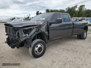 2023 Ram 3500 Tradesman with VIN 3C63RRGLXPG508240, listed as a Copart auction lot 74809434 with 32,545 mi miles and Salvage Title. Bid and sale history available at carsss.com. Image 1.
