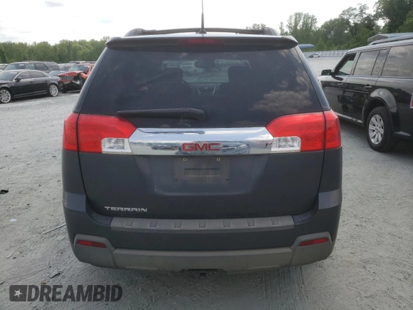 2010 GMC Terrain SLT-1 with VIN 2CTALFEW9A6404827, listed as a Copart auction lot 55200205 with 176,983 mi miles and Salvage title. Bid and sale history available at DreamBid. Image 6.