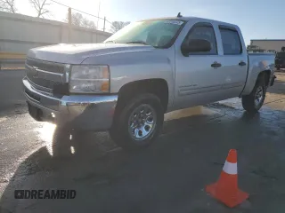 2013 Chevrolet Silverado 1500 LS with VIN 3GCPKREA1DG122897, listed as a Copart auction lot 42510225 with 212,745 mi miles and Salvage Title. Bid and sale history available at DreamBid. Image 1.