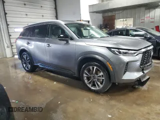 2022 Infiniti QX60 Luxe with VIN 5N1DL1FS0NC338412, listed as a Copart auction lot 83659244 with 48,568 mi miles and Salvage title. Bid and sale history available at DreamBid. Image 4.