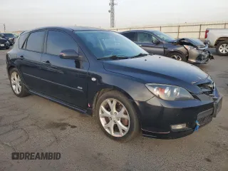 2007 Mazda 3 S Sport with VIN JM1BK144471716507, listed as a Copart auction lot 79550964 with 177,237 mi miles and Salvage Title. Bid and sale history available at DreamBid. Image 4.