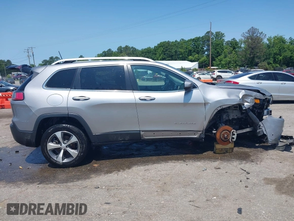 2021 Jeep Cherokee Limited with VIN 1C4PJMDX1MD179500, listed as a IAAI auction lot 42352203 with 76,205 mi miles and . Bid and sale history available at DreamBid. Image 14.