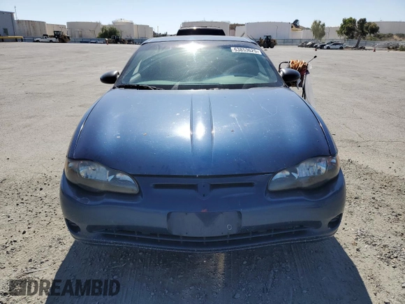 2005 Chevrolet Monte Carlo LS с VIN 2G1WW12E659116865, выставлен на аукционе Copart как лот 63853625 с пробегом 197 957 миль миль и Списание • Salvage title. История ставок и продаж доступна на DreamBid. Изображение 5.