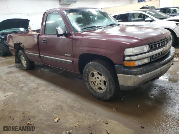 2000 Chevrolet Silverado 1500 with VIN 1GCEK14V6YZ295415, listed as a Copart auction lot 86089204 with 174,952 mi miles and Clean Title. Bid and sale history available at carsss.com. Image 4.