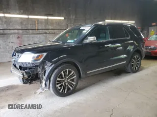 2016 Ford Explorer Platinum with VIN 1FM5K8HT9GGC56020, listed as a Copart auction lot 57025385 with 139,316 mi miles and Salvage Title. Bid and sale history available at DreamBid. Image 1.
