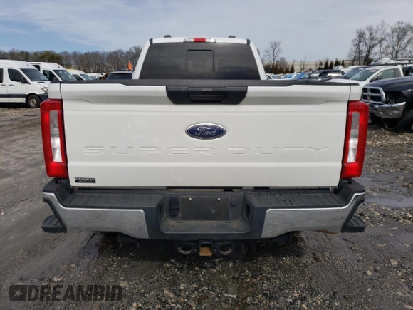 2024 Ford Super Duty F-250 SRW XL with VIN 1FT8W2BT2RED37791, listed as a Copart auction lot 44932185 with 24,210 mi miles and Salvage Title. Bid and sale history available at carsss.com. Image 6.