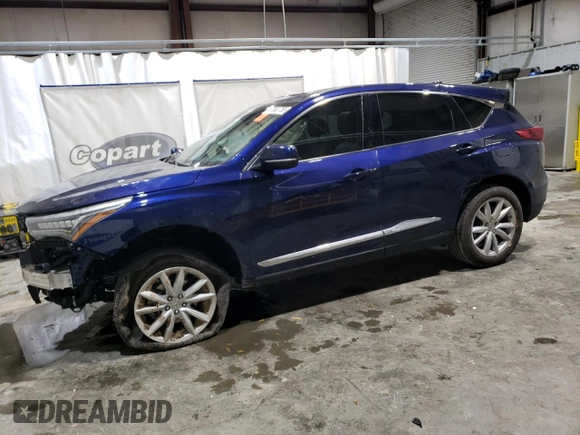 2019 Acura RDX with VIN 5J8TC1H38KL009718, listed as a Copart auction lot 87883765 with 63,681 mi miles and Salvage Title. Bid and sale history available at carsss.com. Image 1.