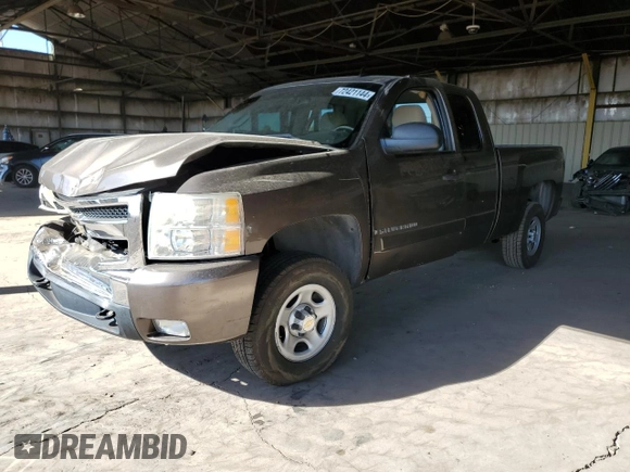 2008 Chevrolet Silverado 1500 1LT with VIN 2GCEC19J681138916, listed as a Copart auction lot 72421144 with 171,292 mi miles and Clean Title. Bid and sale history available at DreamBid. Image 1.