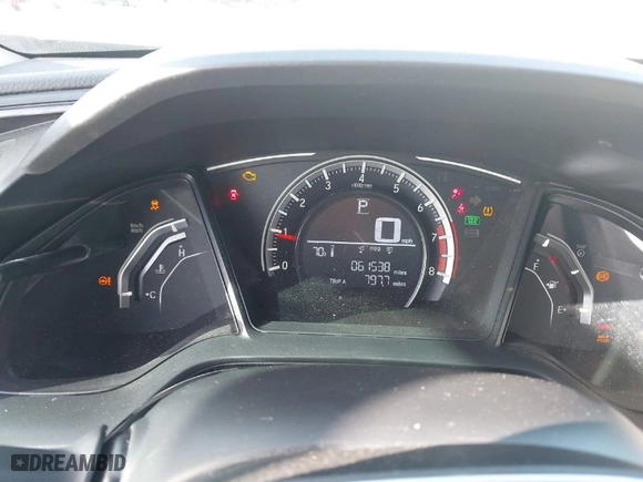 2017 Honda Civic Sedan LX with VIN 19XFC2F55HE075957, listed as a IAAI auction lot 41713041 with 61,538 mi miles. Bid and sale history available at carsss.com. Image 7.