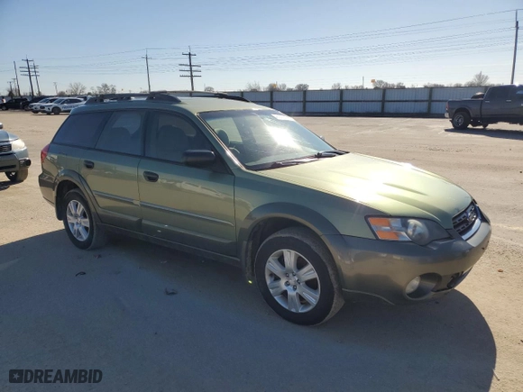 2005 Subaru Legacy Wagon (Natl) Outback with VIN 4S4BP61C157350571, listed as a Copart auction lot 46928745 with 241,286 mi miles and Salvage Title. Bid and sale history available at carsss.com. Image 4.