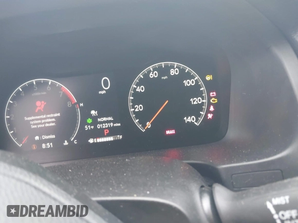 2024 Honda Ridgeline Black Edition with VIN 5FPYK3F82RB021790, listed as a IAAI auction lot 41962656 with 12,319 mi miles and . Bid and sale history available at DreamBid. Image 7.