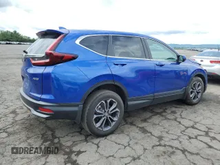 2020 Honda CR-V EX with VIN 7FARW2H50LE014296, listed as a Copart auction lot 61355095 with 40,575 mi miles and Salvage title. Bid and sale history available at DreamBid. Image 3.