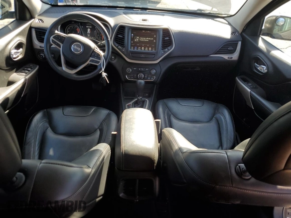 2017 Jeep Cherokee Limited with VIN 1C4PJLDS2HW654788, listed as a Copart auction lot 88324255 with 21,545 mi miles and Salvage Title. Bid and sale history available at carsss.com. Image 8.