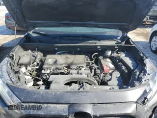 2021 Toyota RAV4 XLE Premium with VIN 2T3A1RFV2MW228513, listed as a Copart auction lot 46177175 with 79,216 mi miles and Salvage title. Bid and sale history available at DreamBid. Image 12.