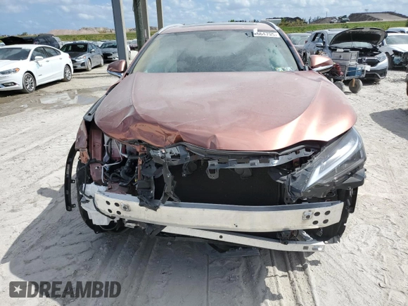 2025 Lexus NX 350 Premium with VIN 2T2GGCEZ6SC076703, listed as a Copart auction lot 54664795 with 4,188 mi miles and Salvage title. Bid and sale history available at DreamBid. Image 5.